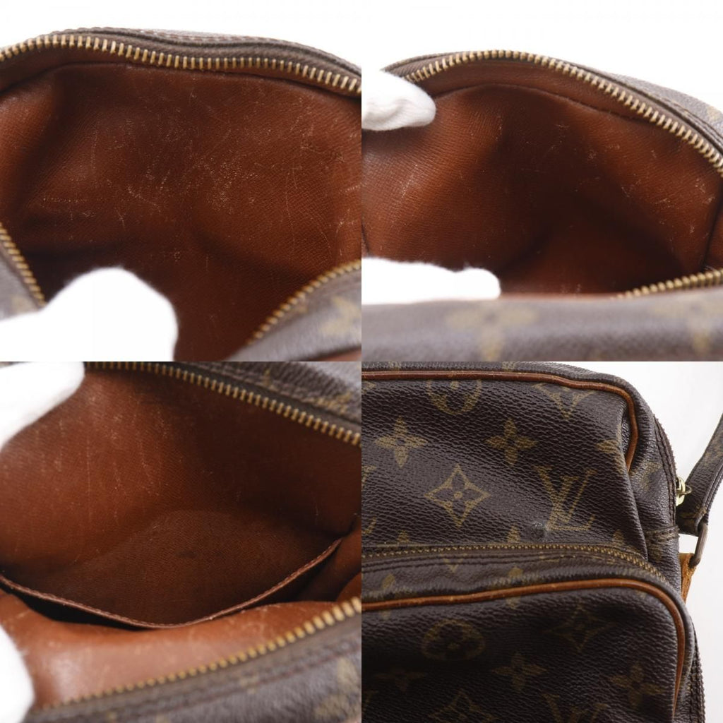 Louis Vuitton Amazon Vintage Monogram Canvas Brown Shoulder Bag — view 8