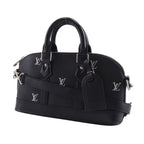 Louis Vuitton Alma East West 2-Way Shoulder Calf Black Handbag — view 2
