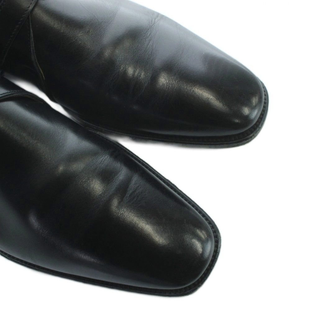 Hermes Business Shoes Monk Strap Hhardware Square Toe 40 Black — view 3