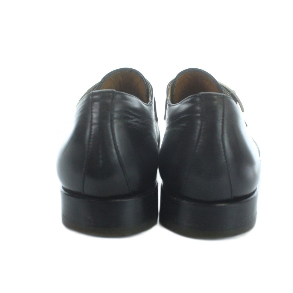 Hermes Business Shoes Monk Strap Hhardware Square Toe 40 Black — view 5