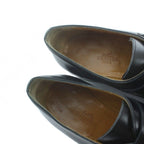 Hermes Business Shoes Monk Strap Hhardware Square Toe 40 Black — view 4