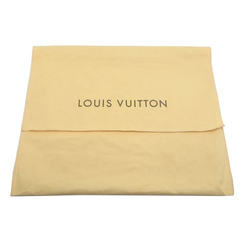 Louis Vuitton Shoulder Bag Leather Brown — view 9