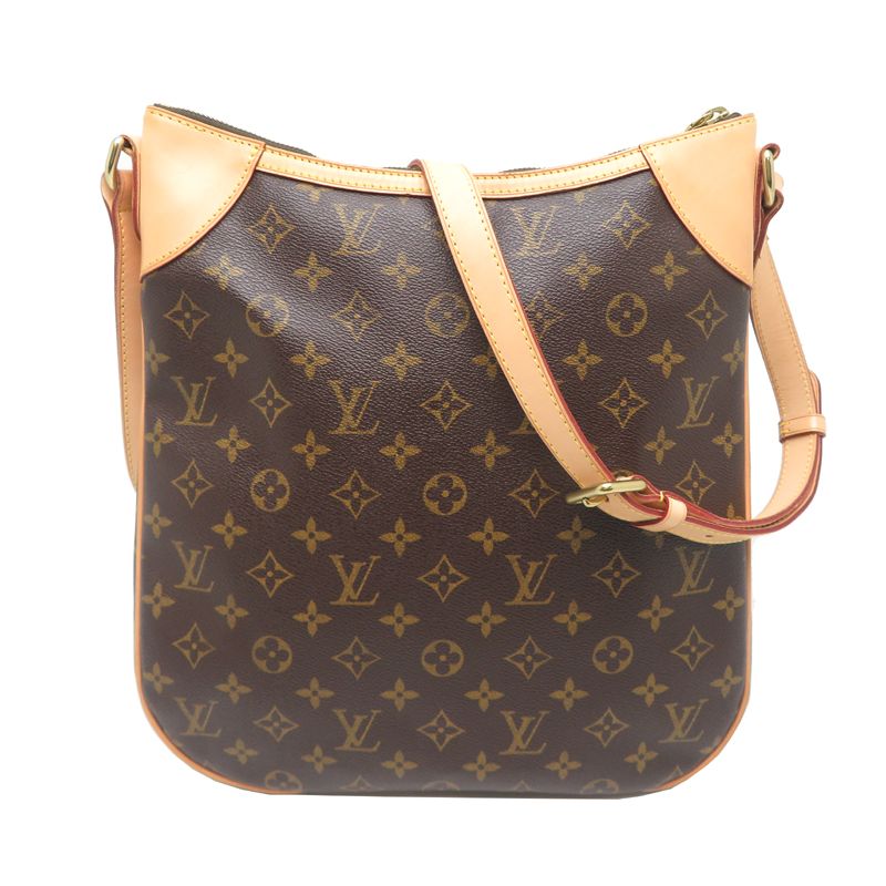 Louis Vuitton Shoulder Bag Leather Brown — view 2