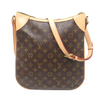 Louis Vuitton Shoulder Bag Leather Brown — view 2