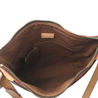 Louis Vuitton Shoulder Bag Leather Brown — view 6