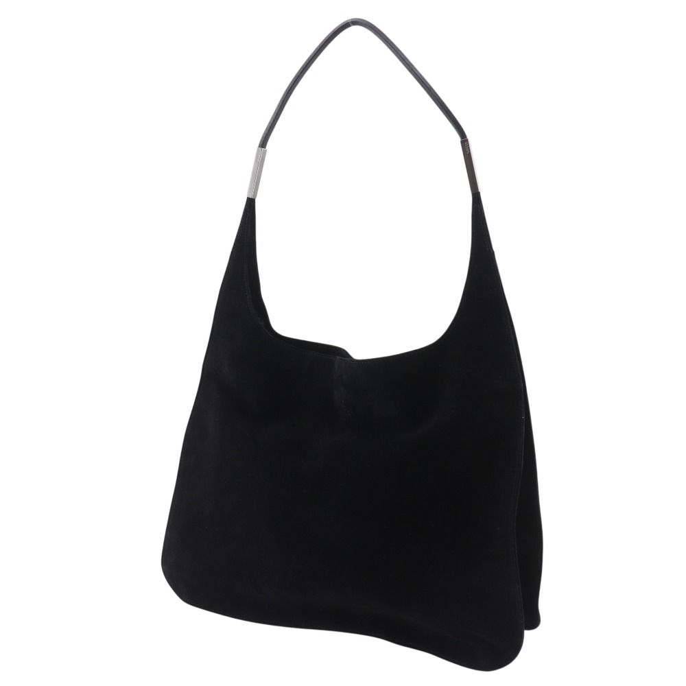 Gucci Suede Black Shoulder Bag — view 2