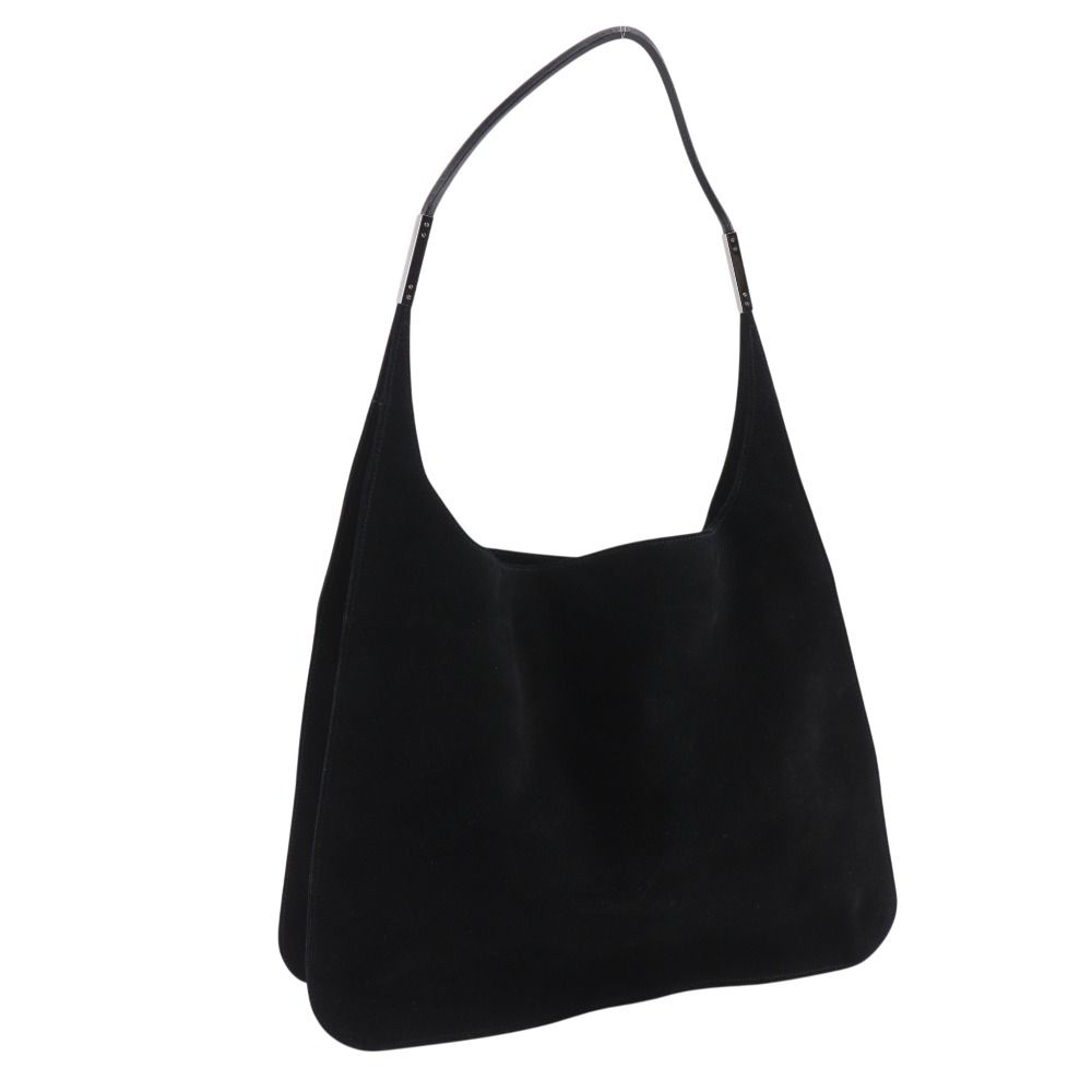 Gucci Suede Black Shoulder Bag — view 3