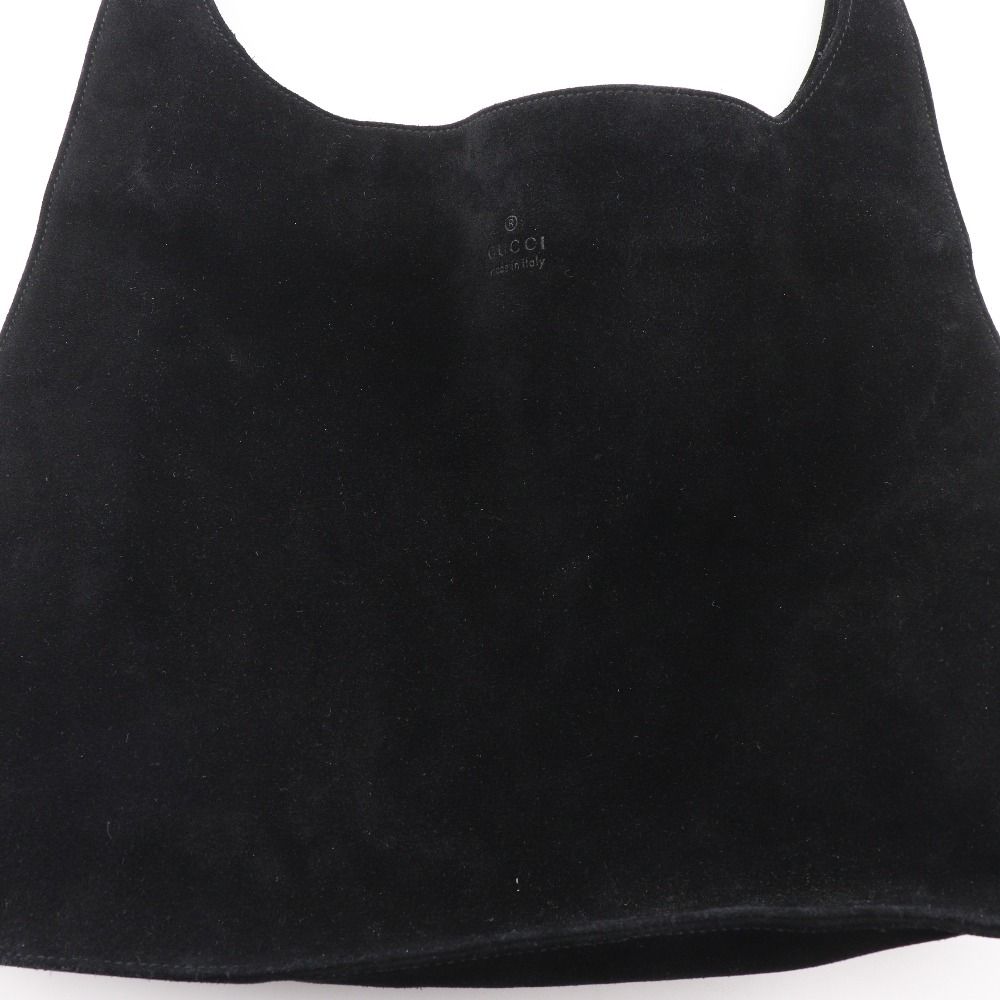 Gucci Suede Black Shoulder Bag — view 7