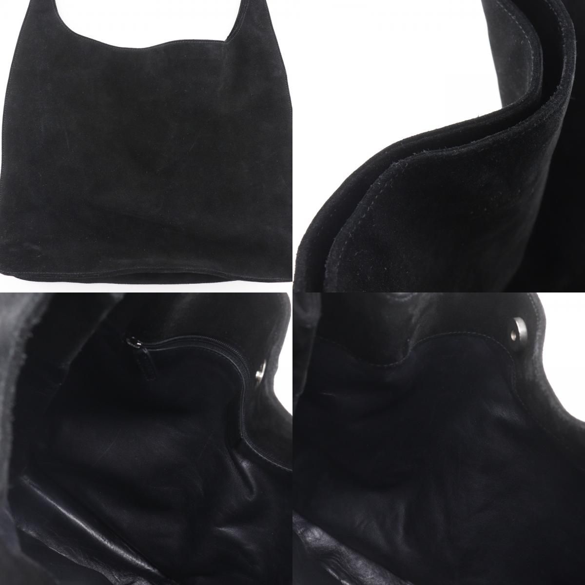 Gucci Suede Black Shoulder Bag — view 8