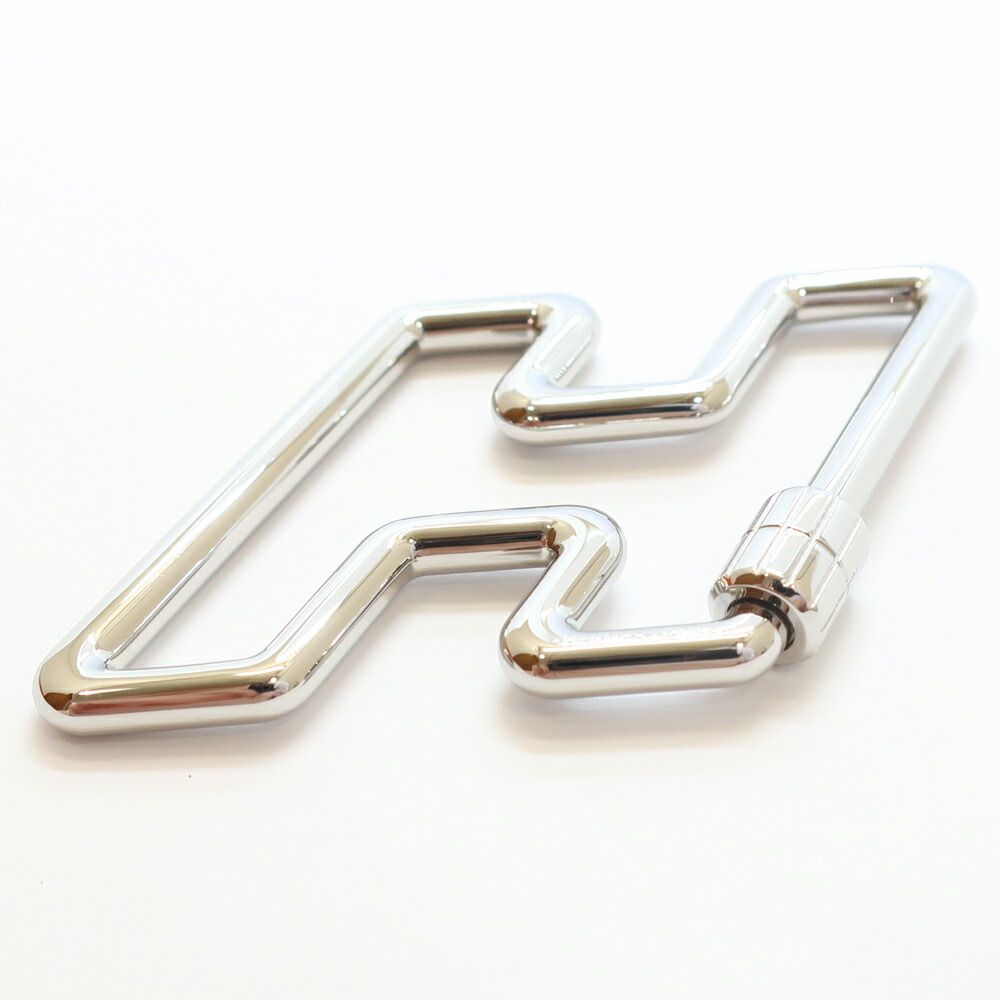 Hermes Key Ring Silver Color Small — view 3