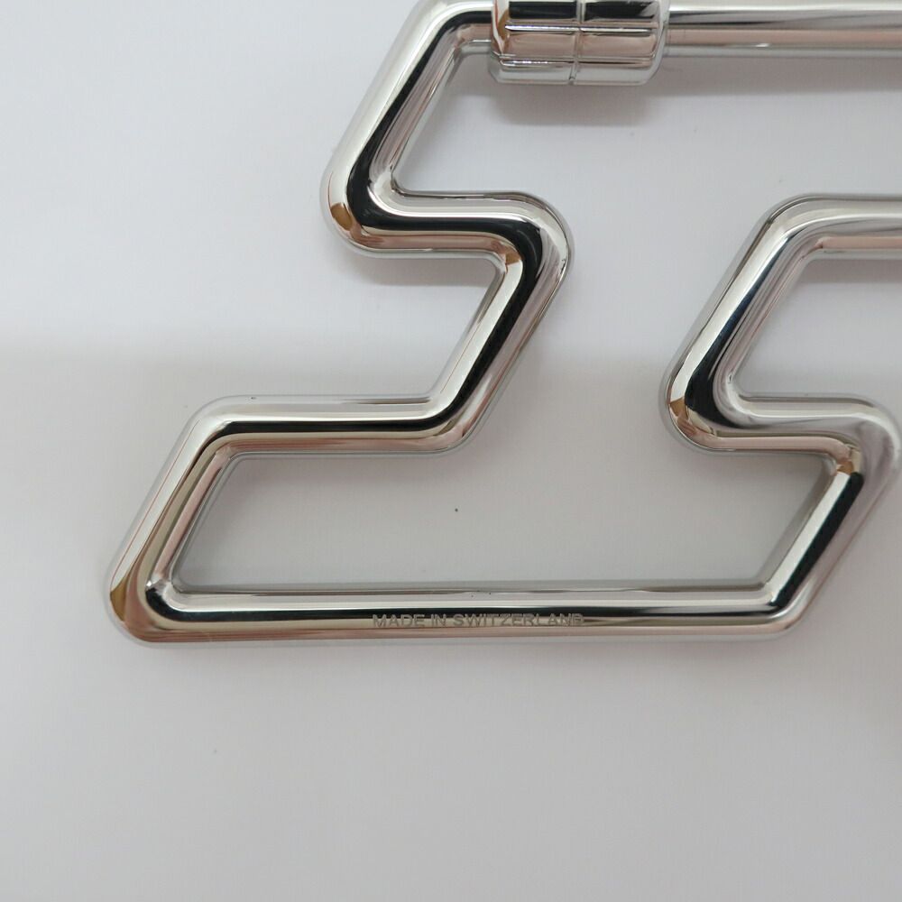 Hermes Key Ring Silver Color Small — view 5