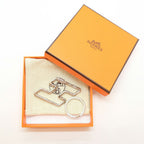 Hermes Key Ring Silver Color Small — view 8