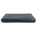 Louis Vuitton Wallet Zippy Vertical Taurillon Leather Navy — view 5