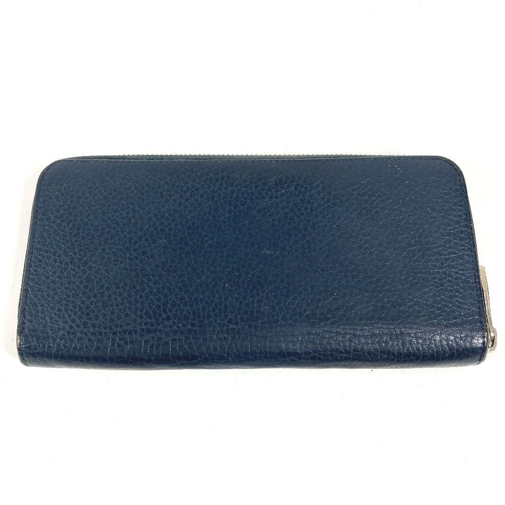 Louis Vuitton Wallet Zippy Vertical Taurillon Leather Navy — view 2