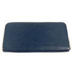 Louis Vuitton Wallet Zippy Vertical Taurillon Leather Navy — view 2