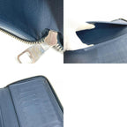 Louis Vuitton Wallet Zippy Vertical Taurillon Leather Navy — view 9