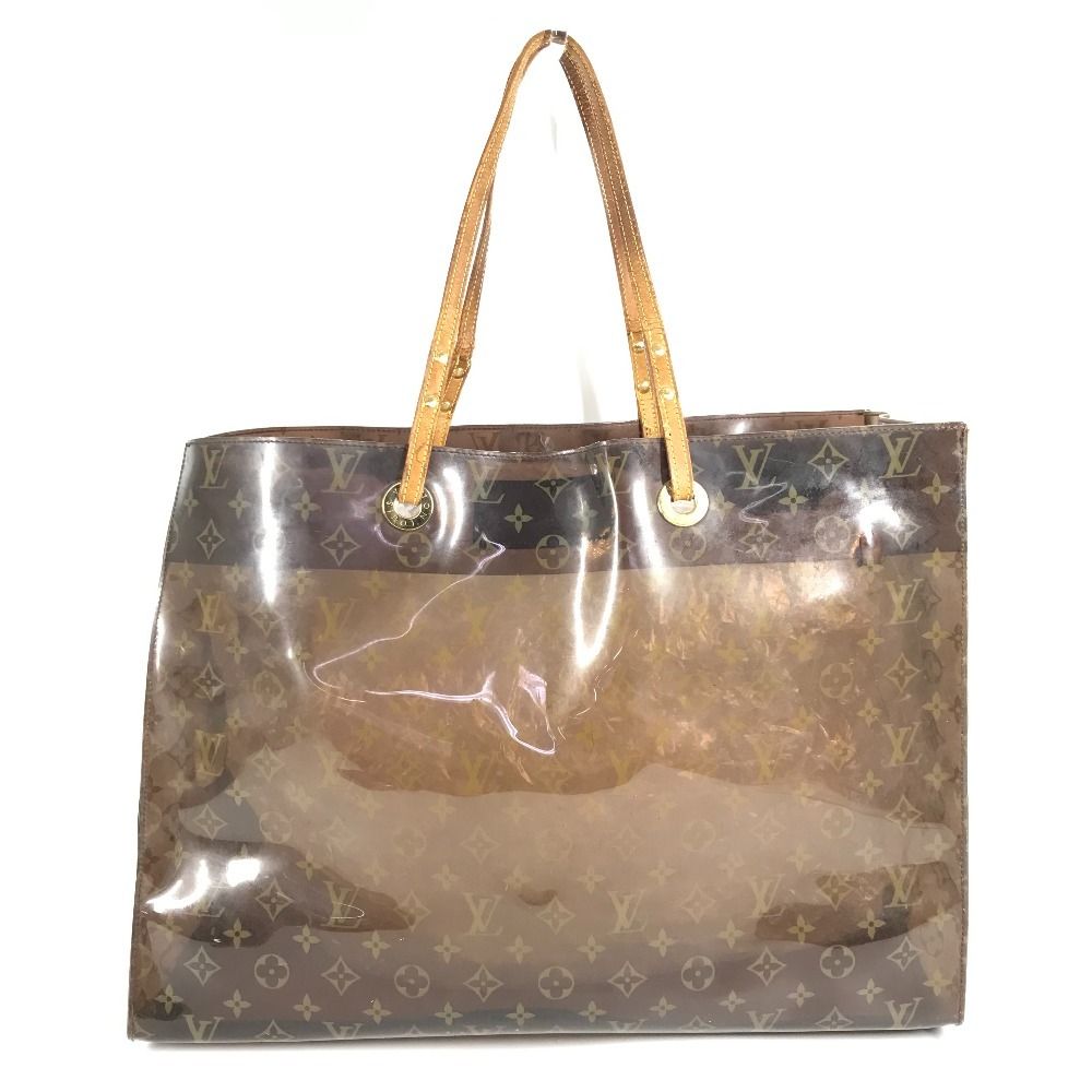 Louis Vuitton Tote Cabacles Vinyl Brown — view 2
