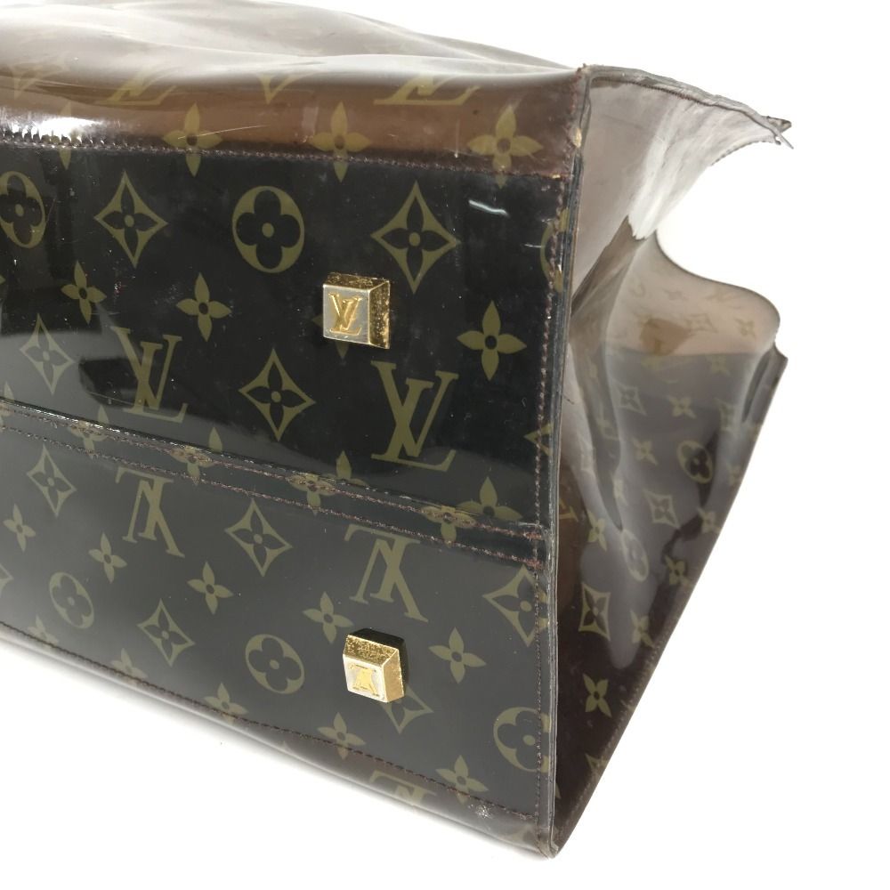 Louis Vuitton Tote Cabacles Vinyl Brown — view 6