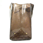 Louis Vuitton Tote Cabacles Vinyl Brown — view 4