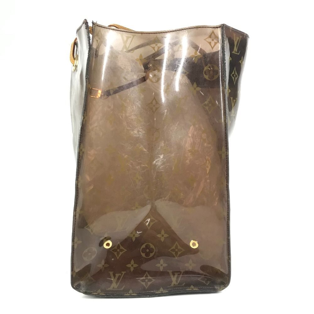 Louis Vuitton Tote Cabacles Vinyl Brown — view 4