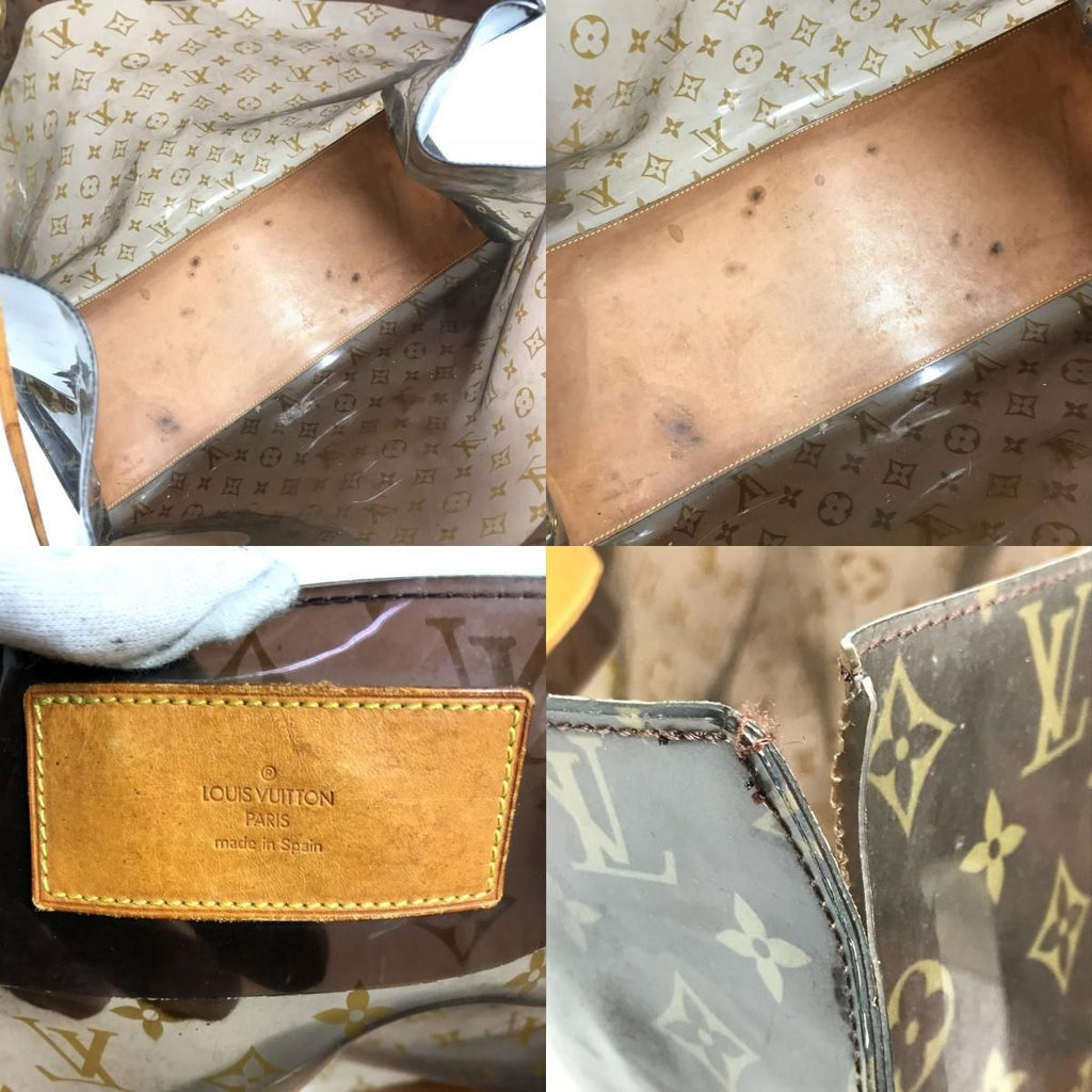 Louis Vuitton Tote Cabacles Vinyl Brown — view 9