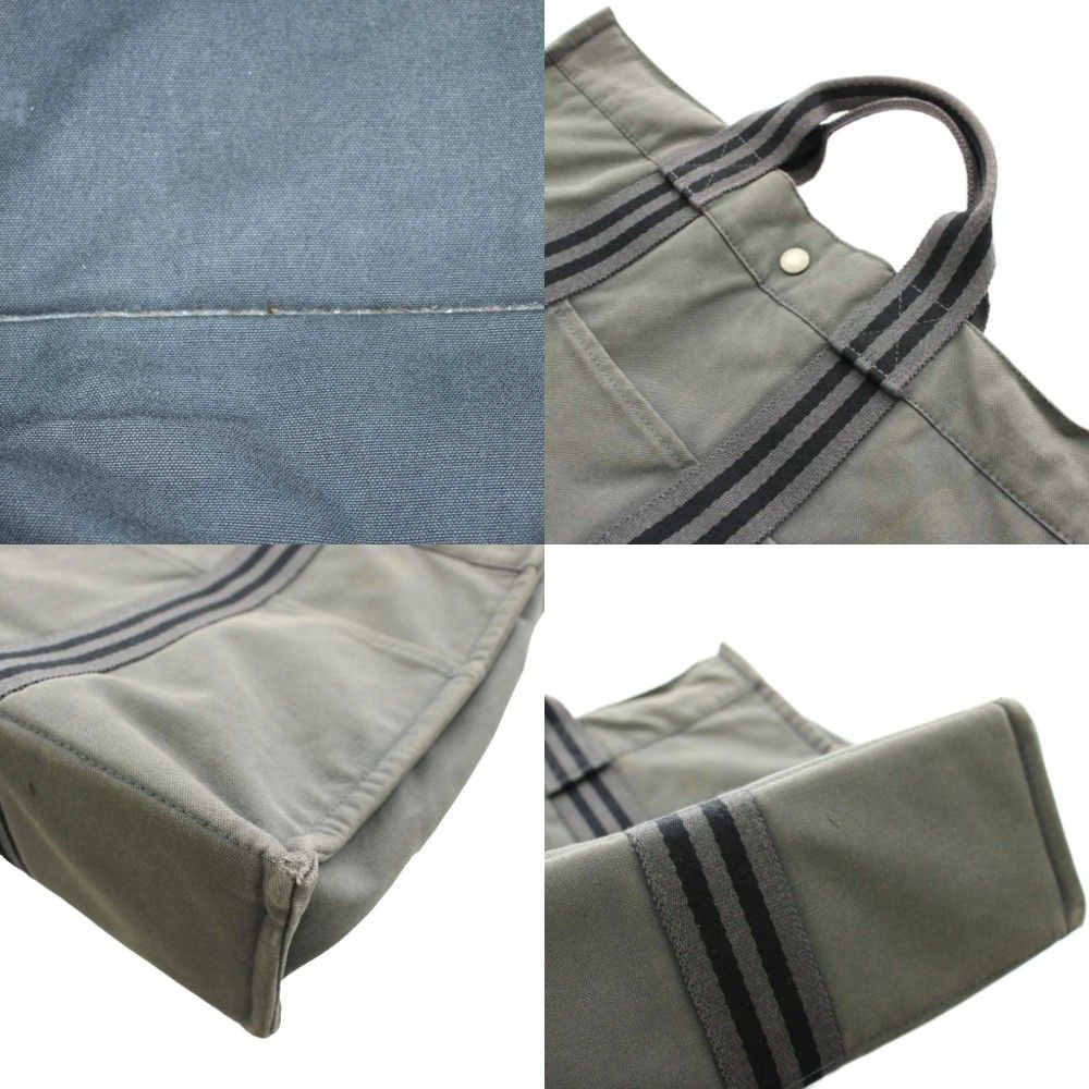 Hermes Fourre Tout MM Tote Canvas Gray — view 7
