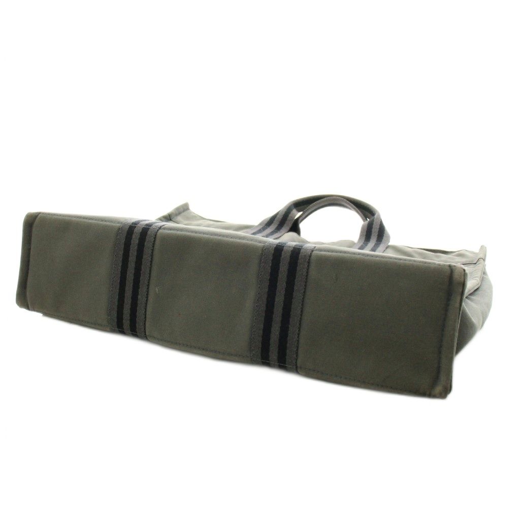 Hermes Fourre Tout MM Tote Canvas Gray — view 5