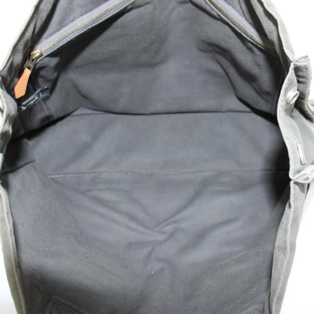 Hermes Fourre Tout MM Tote Canvas Gray — view 6