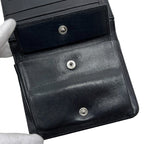 Prada Trifold Wallet Black Nero Compact Patent Leather — view 4