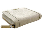 Celine Bifold Wallet White Triomphe Leather — view 6