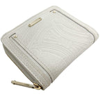 Celine Bifold Wallet White Triomphe Leather — view 8