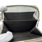 Celine Bifold Wallet White Triomphe Leather — view 4