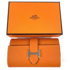 Hermes Key Case Bearn Epsom Orange Holder — view 9