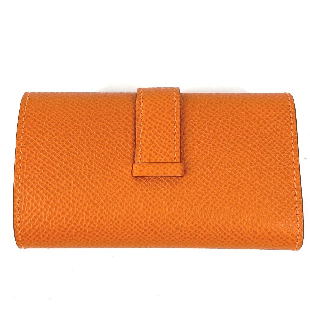 Hermes Key Case Bearn Epsom Orange Holder — view 2