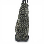 Bottega Veneta Portable Tote Eco Butterfly Print Intrecciato Black — view 3