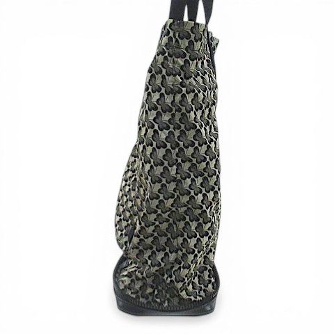 Bottega Veneta Portable Tote Eco Butterfly Print Intrecciato Black — view 3