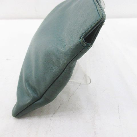 Loewe Pouch Green Leather — view 3