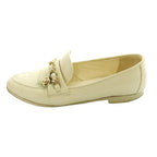 Chanel CC Logo Chain Loafer Leather 35.5 Ivory SS — view 2