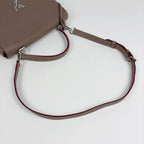 Louis Vuitton 2-Way Shoulder Bag Leather Brown — view 5