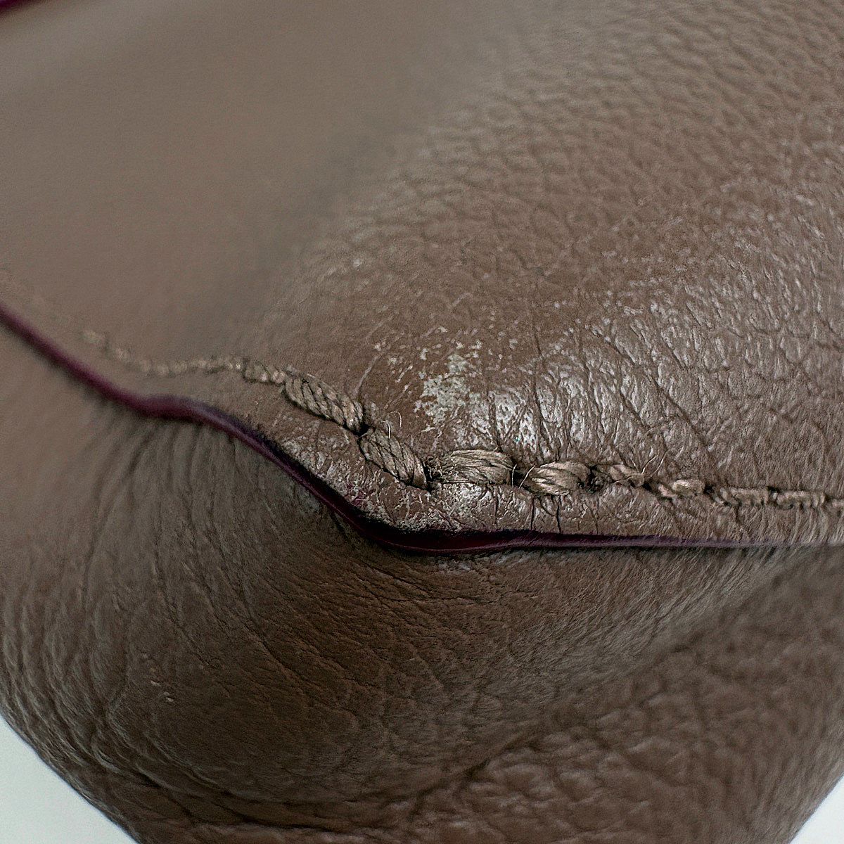 Louis Vuitton 2-Way Shoulder Bag Leather Brown — view 3