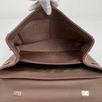 Louis Vuitton 2-Way Shoulder Bag Leather Brown — view 8