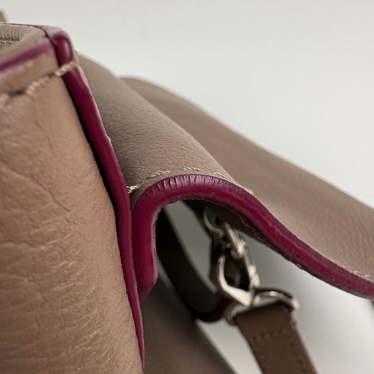 Louis Vuitton 2-Way Shoulder Bag Leather Brown — view 7