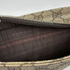Gucci GG Pattern Shoulder Bag Crossbody Beige Brown — view 8