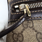 Gucci GG Pattern Shoulder Bag Crossbody Beige Brown — view 5