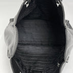 Prada Tote Shoulder Leather Nero — view 7