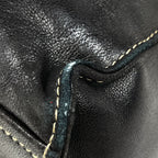 Prada Tote Shoulder Leather Nero — view 4