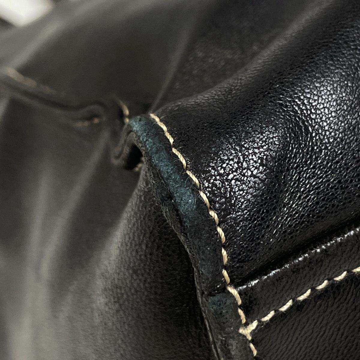 Prada Tote Shoulder Leather Nero — view 3