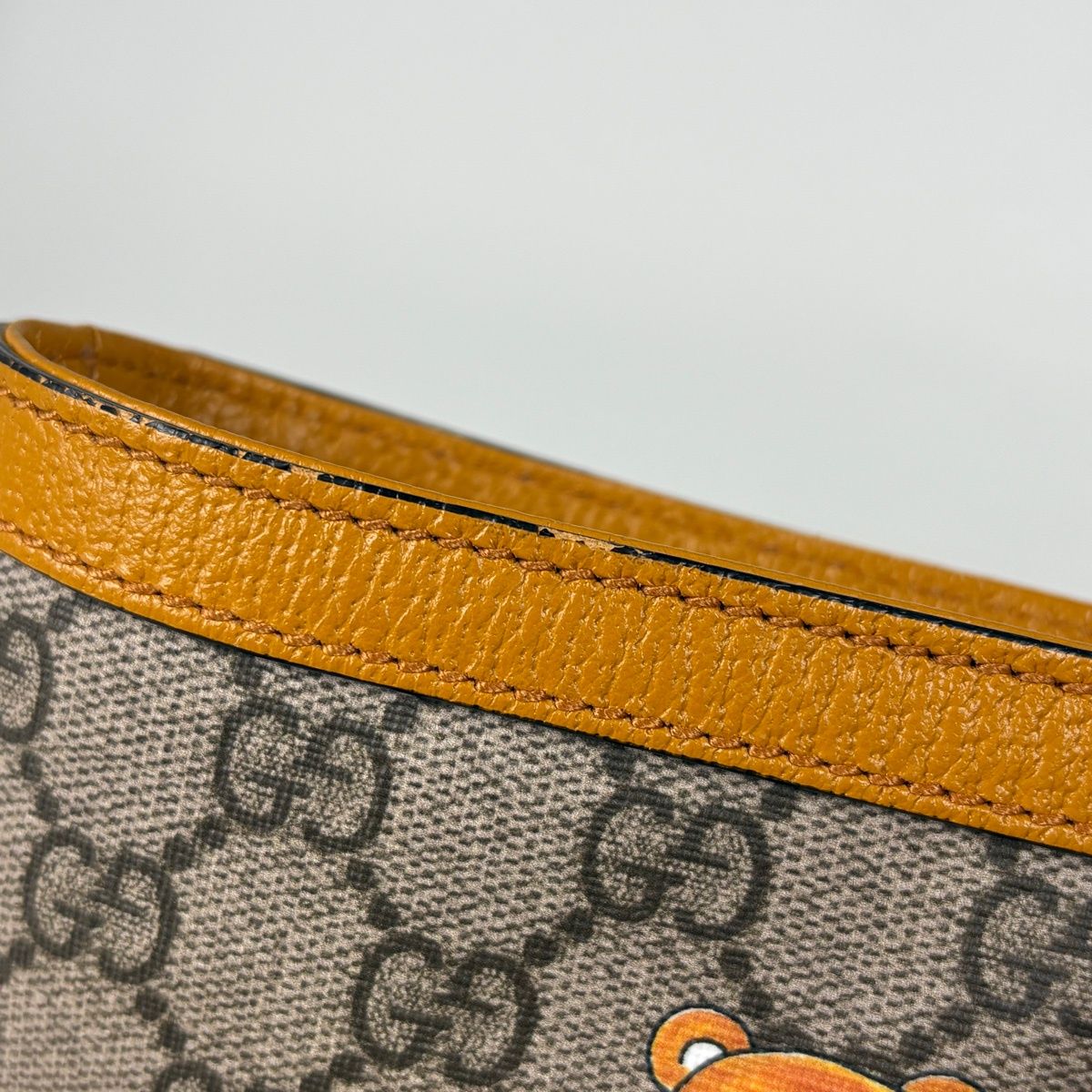 Gucci GG Pattern Large Tote Double Teddy Bear Exo Kai Supreme — view 4