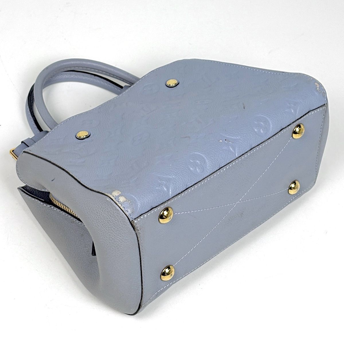Louis Vuitton Montaigne BB 2-Way Shoulder Bag Monogram Empreinte Lila Lira — view 2