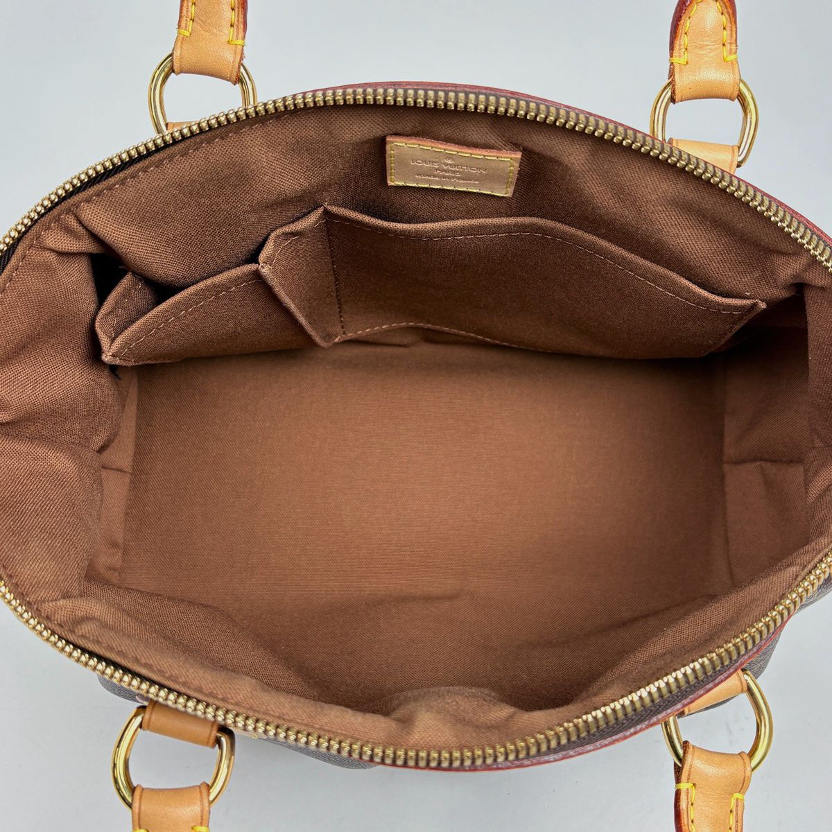 Louis Vuitton Tivoli PM Tote Monogram Brown — view 8